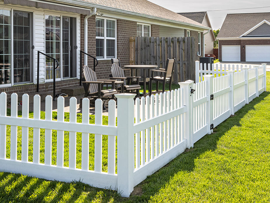 Decorative Fence Example in Indian Land South Carolina